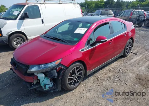 2012 Chevrolet Volt из США, поврежденный, VIN 1G1RB6E47CU106158